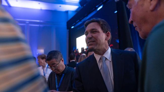 Ron DeSantis’s candidacy, announced at the end of May, is struggling to establish itself as a threat to Donald Trump, polls say. Picture: AFP