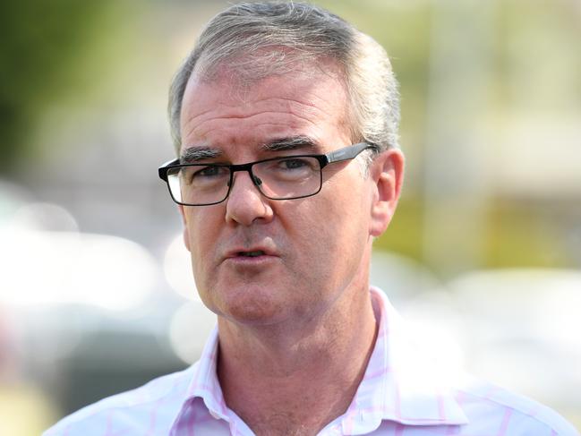 NSW Leader of the Opposition Michael Daley speaks to the media at Maroubra Beach, Sydney, Sunday, March 24, 2019. Mr Daley conceded defeat of the 2019 New South Wales Election on Saturday night after taking just one seat from the coalition and winning 33 per cent of the primary vote. (AAP Image/Joel Carrett) NO ARCHIVING