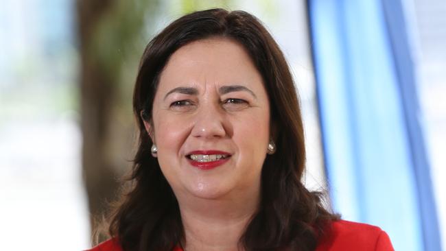 Annastacia Palaszczuk is doing little relay fears over another potential payroll disaster. Picture: Annette Dew