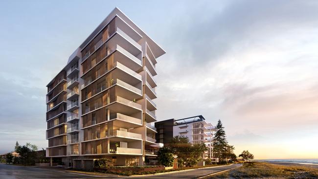 Artist impression of Siarn development at Palm Beach