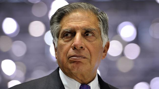 Tata was said to have always treated his servants as equals. Picture: AFP