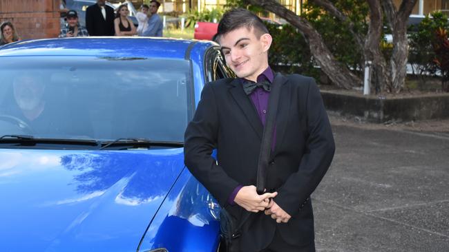 Cody Kendall looking dapper at the Gympie Special School formal, 2022.