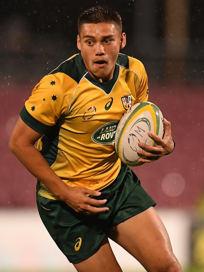 Reesjan Pasitoa in action at Ballymore last October. Picture: Albert Perez/Getty