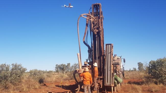 The Prodigy Gold Tanami aerial survey is currently underway. Photo: Prodigy Gold