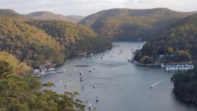 One of the detours involves a ferry trip at Berowra Waters.