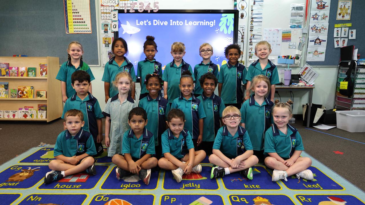 My First Year 2025 - Isabella State School Prep Class B. Back row to front row: Isabelle, Tumanako, Kaiulani , Peyton, Deegan, Jaiiren, Lucas, Dante, Celaena, Joyce, Malaya, Kyresse, Freya, Matari, Luciana, Everlyn, Kyron, Mariah. Picture: Brendan Radke