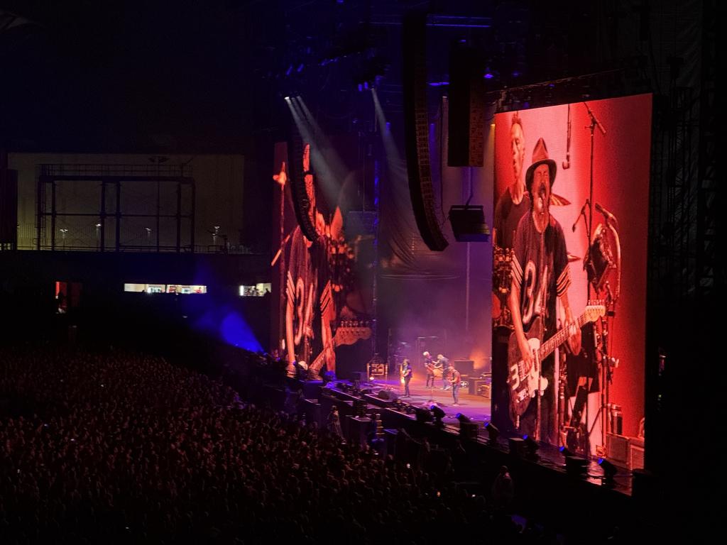 Pearl Jam played a sold-out gig at People First Stadium at Carrara on the Gold Coast. Picture: Andrew Potts