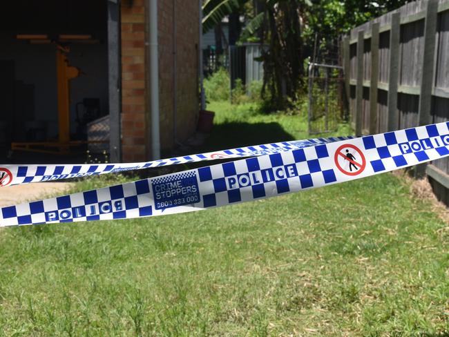 The scene of the arson on Walker St, the day after the blaze was started.