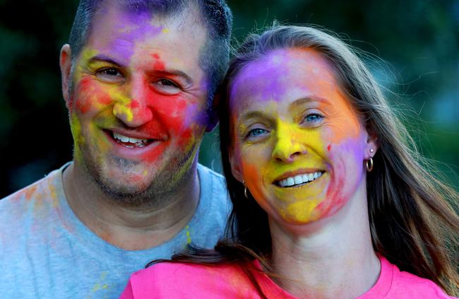 Phillip and Michelle Rigoli decided to join in the fun for the first time this year.