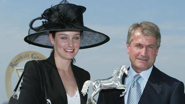 Les Samba with his daughter Victoria Samba.