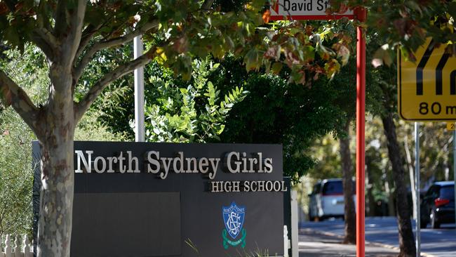 Michael Mowbray was working at North Sydney Girls High School in November when he was charged with possessing child abuse material. Picture: NCA NewsWire / Tim Pascoe