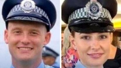 Constable Rachel McCrow and Constable Matthew Arnold were gunned down at the property in the western Darling Downs, about three hours west of Brisbane.