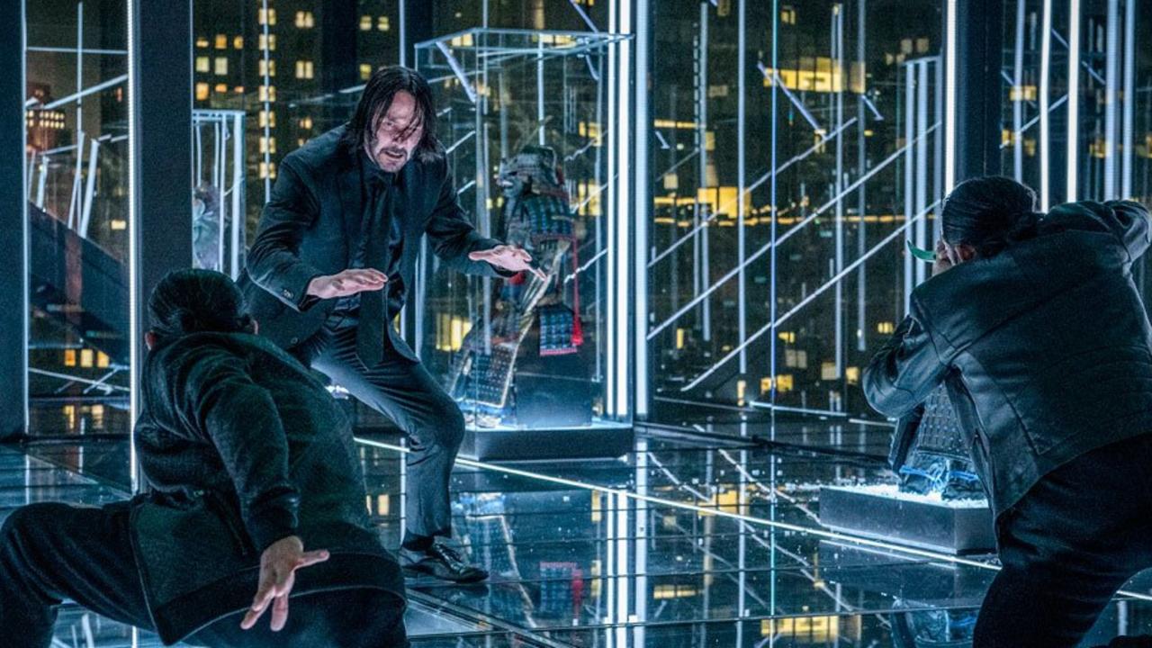 Keanu Reeves in a scene from the movie John Wick: Chapter 3 – Parabellum. Picture: Studiocanal.