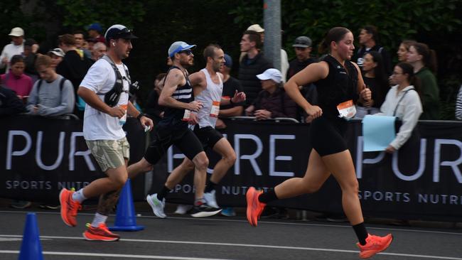 Some of the magic moments and action from the ASICS Runaway Noosa Marathon. Photo: Mark Furler