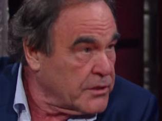 Director Oliver Stone clashed with Stephen Colbert in scenes that didn't make it to air.