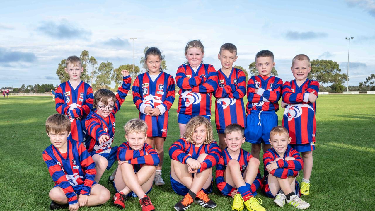 Bell Post Hill Panthers under-9 football team. Picture: Brad Fleet