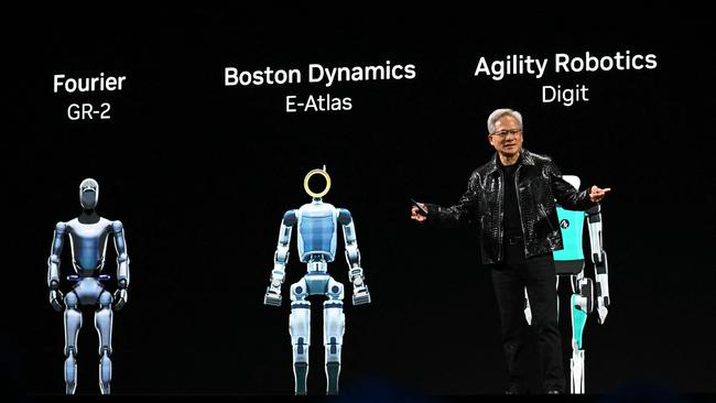 Nvidia CEO Jensen Huang says robots represents the next phase of the AI boom and a multi-trillion dollar opportunity.