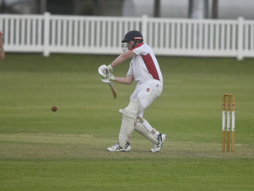 Action in CRCA premier league between Brothers and South Services at Ellem Oval.