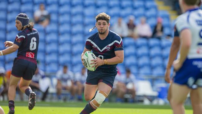 Ipswich SHS's Jack Laing in action .Picture: Jerad Williams