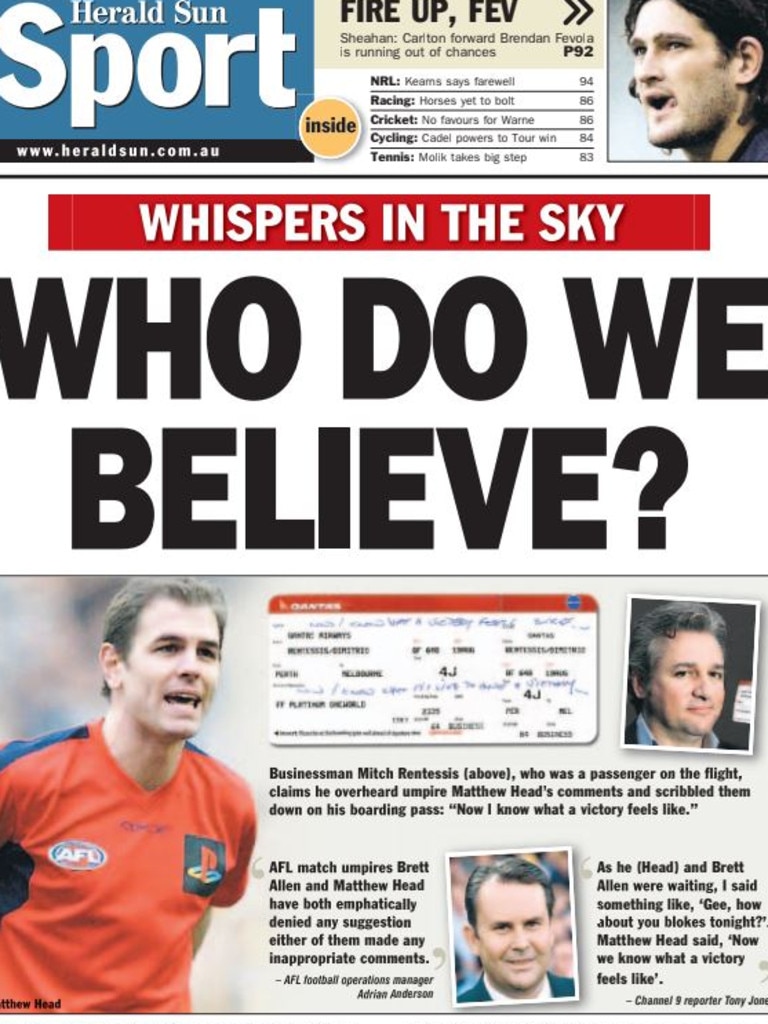 One of the AFL’s biggest conspiracy theories