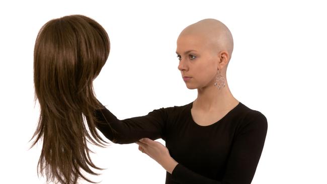 RendezView. Girl with the smoothfaced head on a white background. (Pic: iStock)