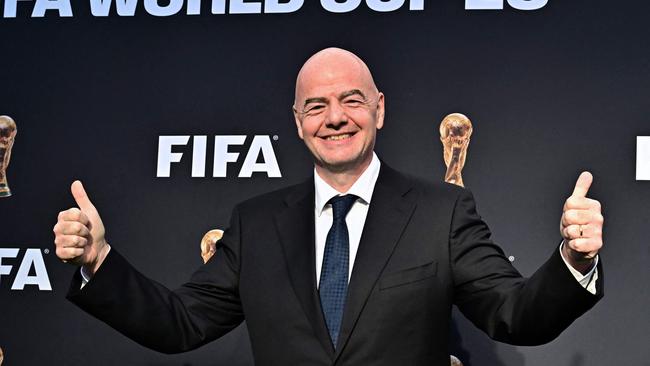 FIFA President Gianni Infantino. Picture: AFP