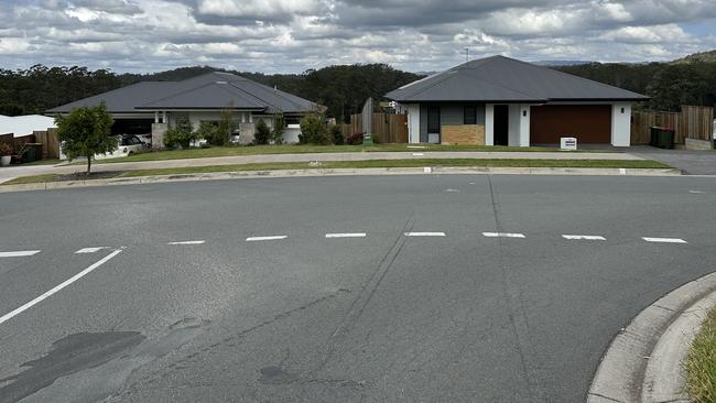 Residents near the home that the car crashed into, on McKays Lane in Palmwoods, have raised concerns about the street.