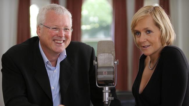 Tony Jones and Sarah Ferguson, at their house in Woollahra, Sydney.