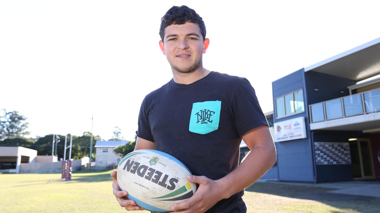 The day the Broncos under-20 star signed for the Gold Coast Titans.