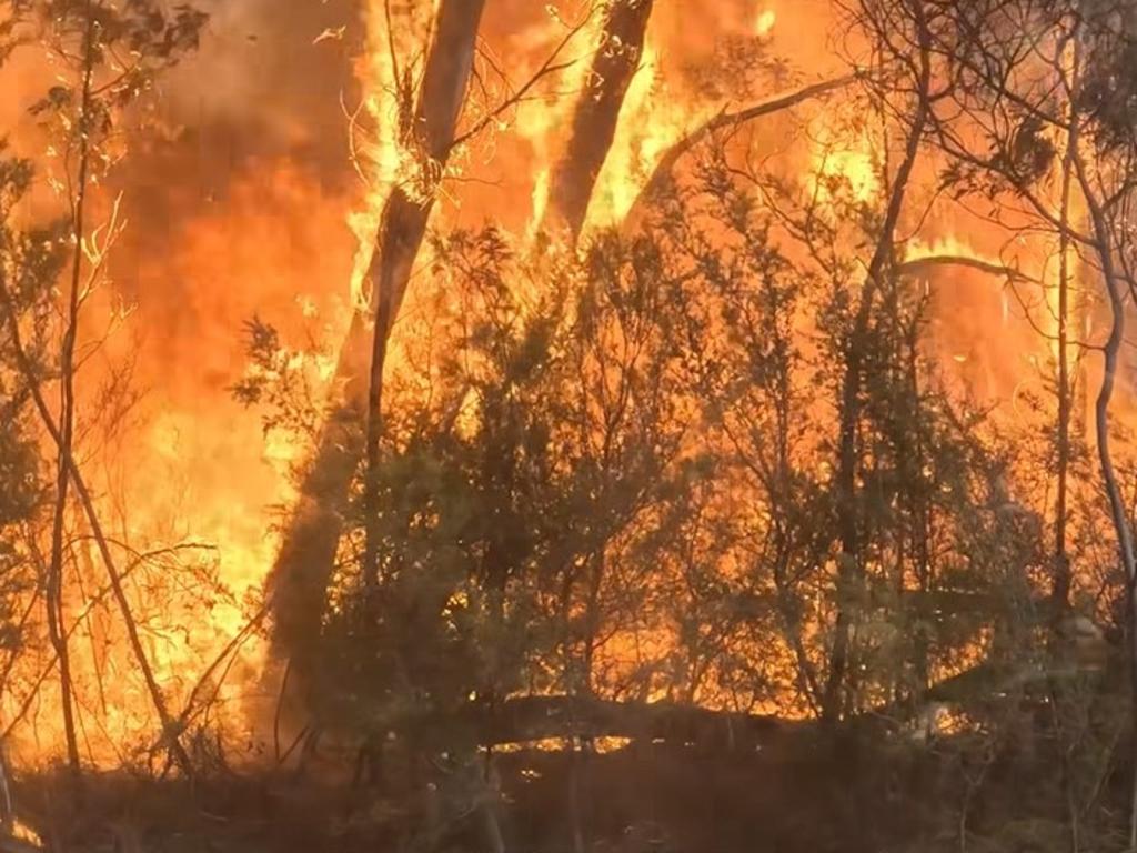 The Grampians bushfire now exceeds 34,000ha. Picture: Supplied