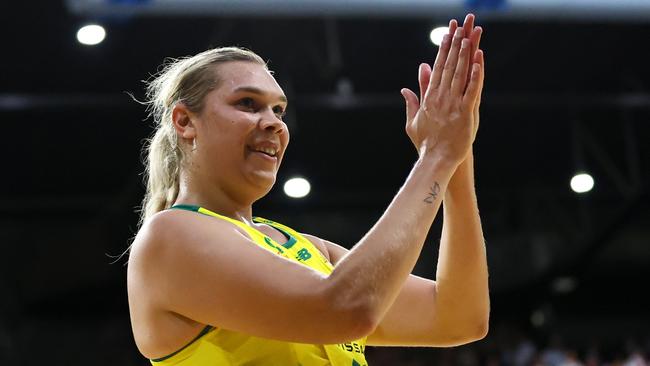 Calls are growing for Donnell Wallam to be picked for this year’s Netball World Cup. Photo by Brendon Thorne/Getty Images for Netball Australia)