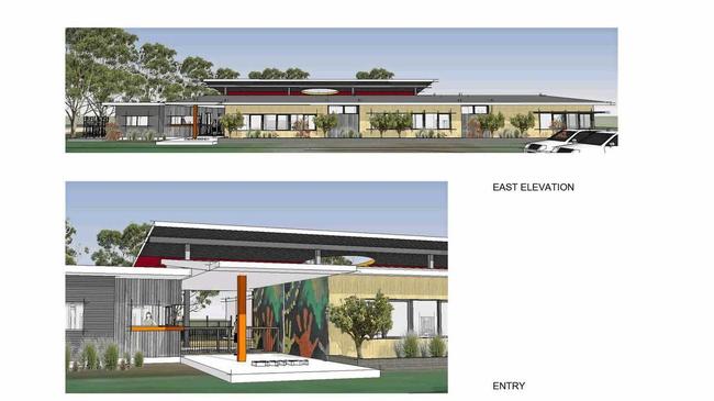 Concept design of the proposed Jarjum preschool at Goonellabah. Picture: Contributed Studio Rogier