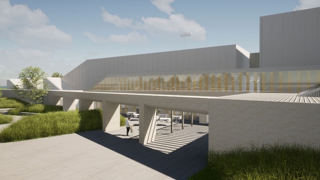 Artist impression of the $58m Heffron Centre.