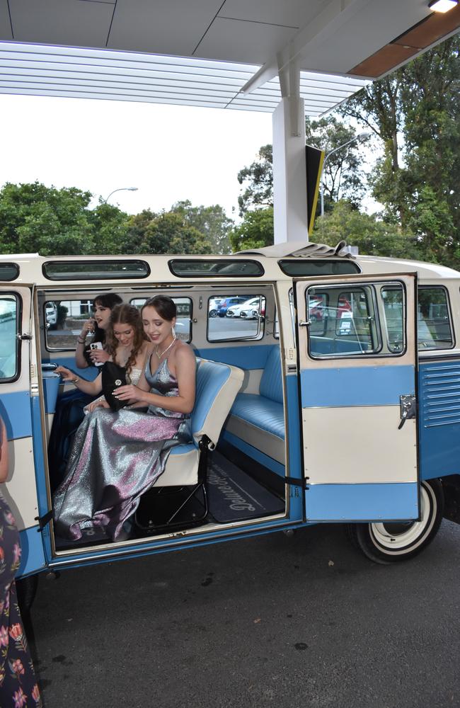 Students at the 2024 Nambour Christian College formal.