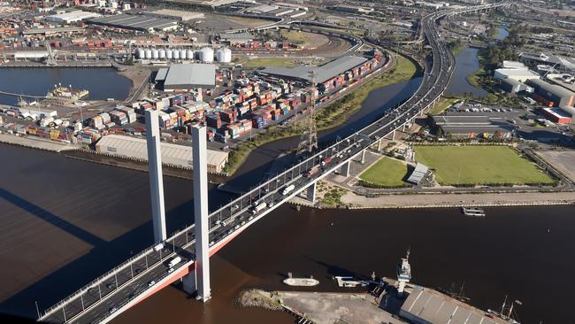 Melbourne’s Bolte Bridge. Picture: Jay Town