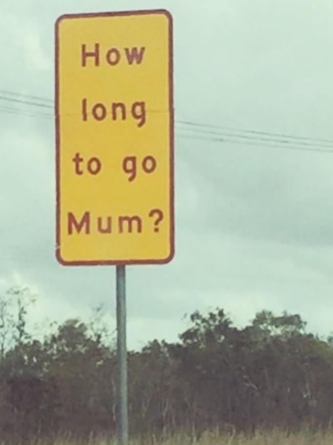 10 Aussie road signs with highest likes via Right2Drive. Picture: Instagram