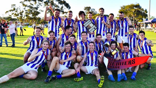 Riverland Football League winners Renmark Rovers Football Club. Picture: Grant Schwartzkopff