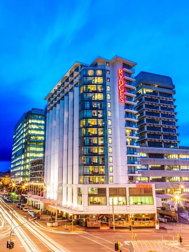 Rydges Hotel Wellington.