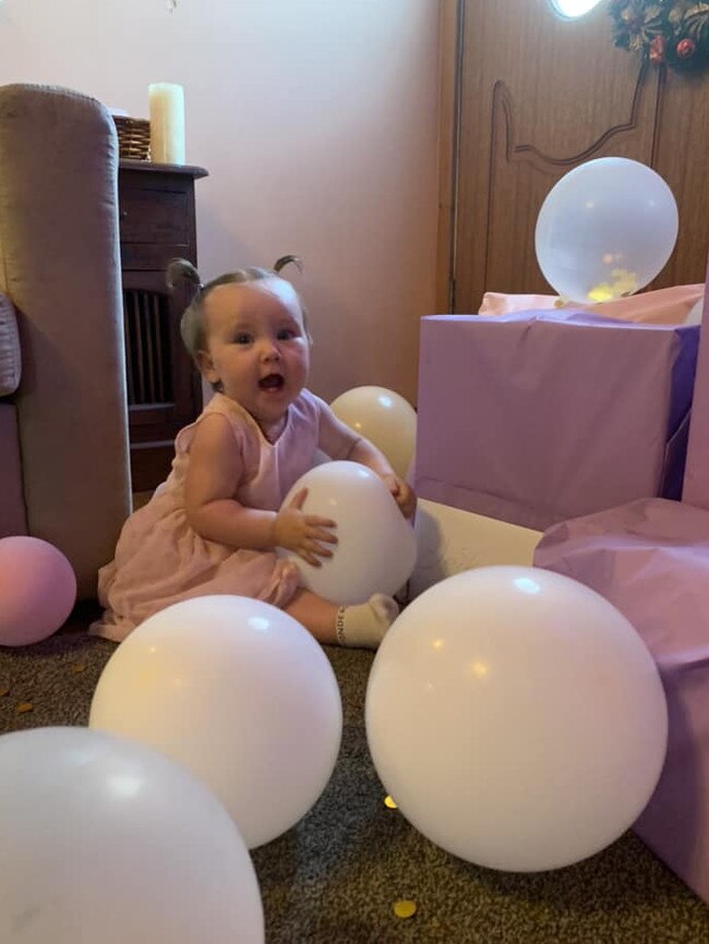 Leilani, 13 months - nominated for Ipswich's cutest toddler.