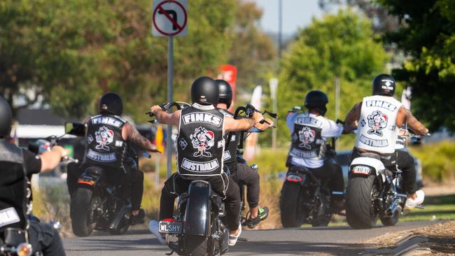 Police have come down hard on the Comanchero and Finks bikie groups as part of their crackdown into the illicit tobacco trade. Picture: NCA NewsWire