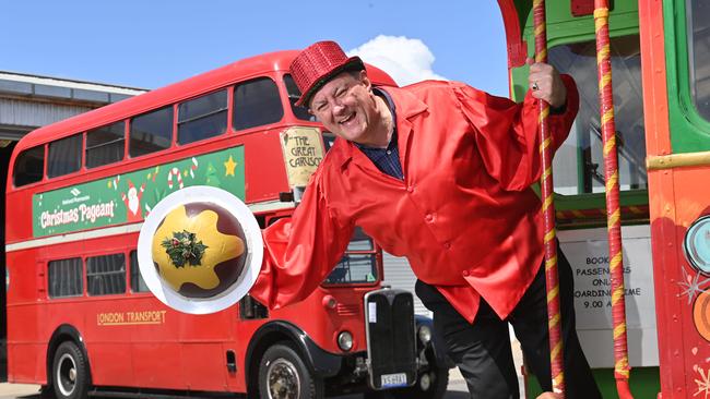 Matthew Pantelis has been driving the bus in the pageant for twelve years. Picture: Keryn Stevens