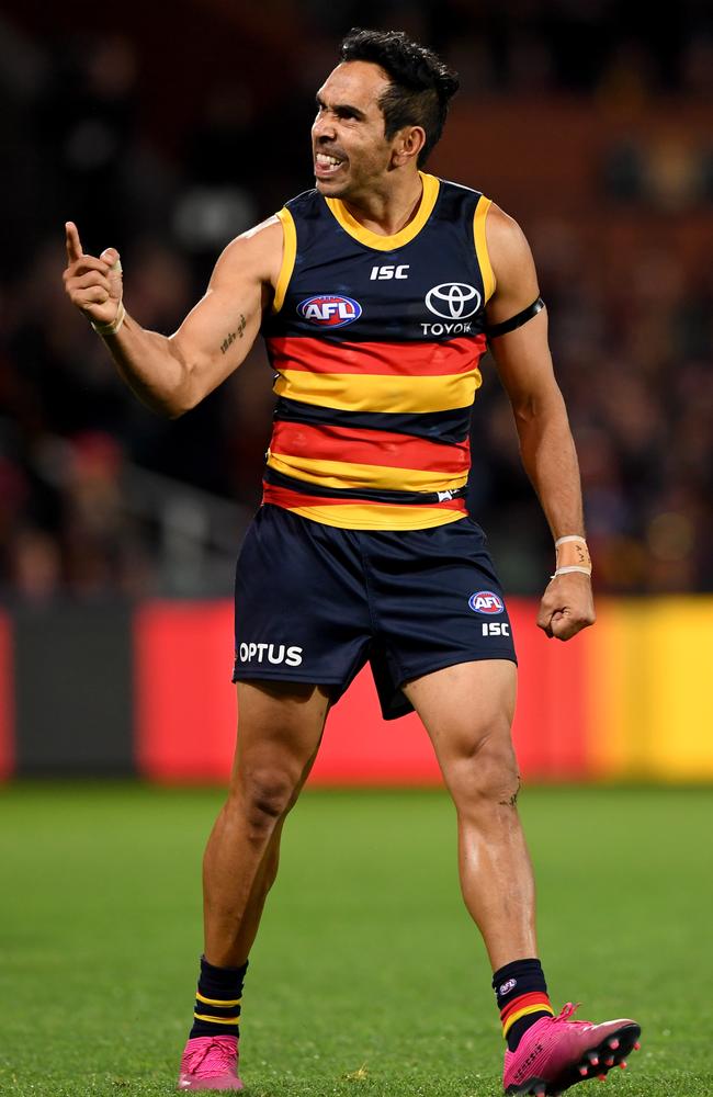 Eddie Betts kicked 310 goals in 132 games as a Crow. Picture: Mark Brake (Getty).