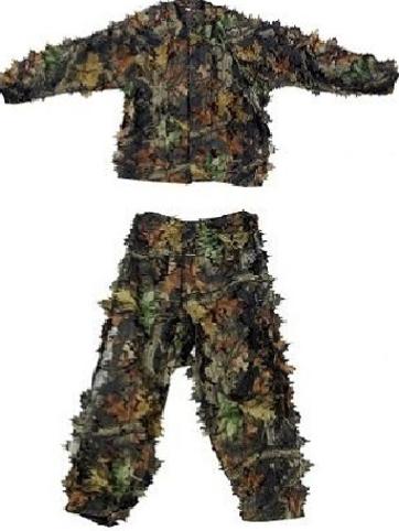 Police believe the attacker was using a Ghille suit.