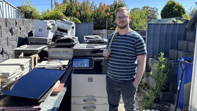 Smashed Up owner Caleb Cornwell hopes to open his business soon. Picture: Supplied.