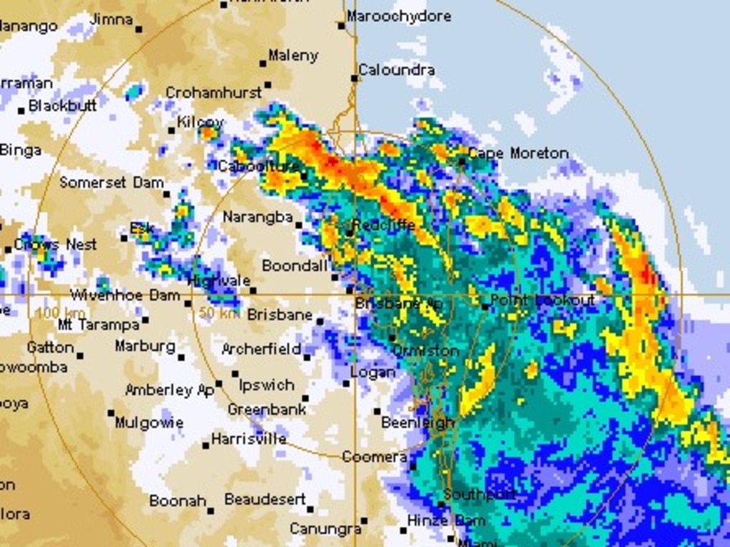 Brisbane Weather Severe Storms Sweep Through Seq Nt News