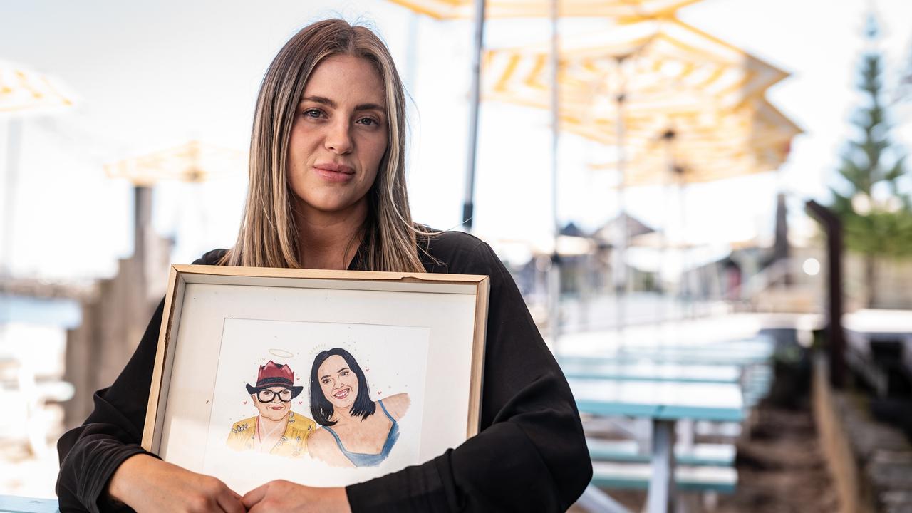 Jessie Powell lost her beloved mum, Robyn Powell, after a lung transplant match for the 60-year-old couldn’t be found in time. Picture: Tony McDonough