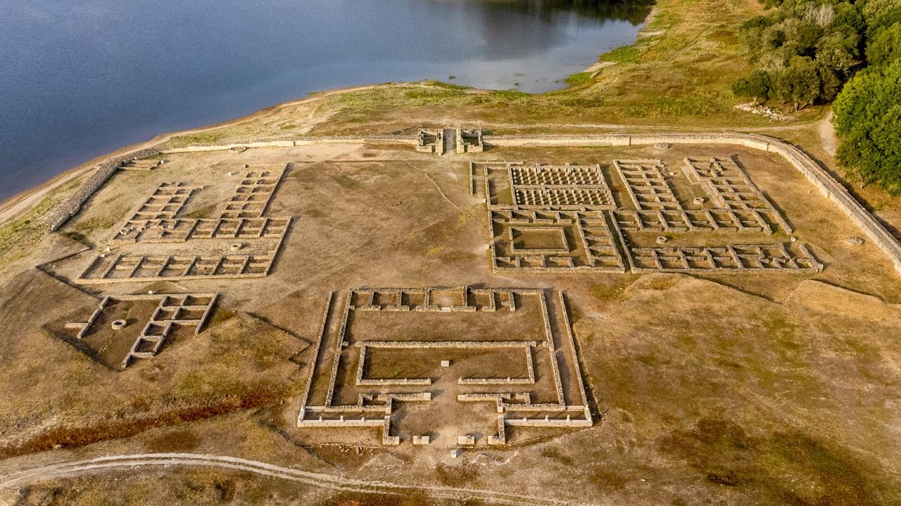 The village has been hidden underwater for 2000 years. Picture: EPA/Brais Lorenzo