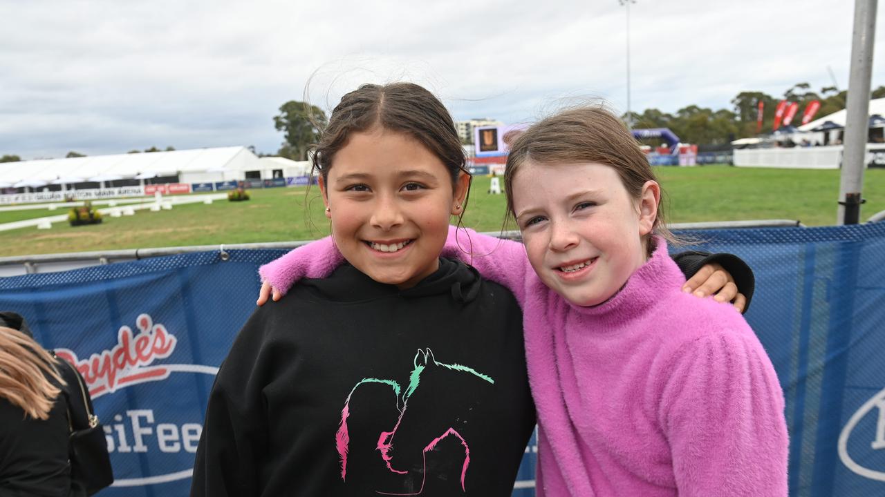 Spectators enjoying the Community Day at the Adelaide Equestrian Festival. Picture: Keryn Stevens