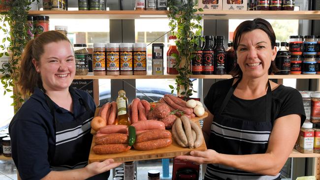 Georgia Lewington and Tina Henderson from Superior Meats on Addison.