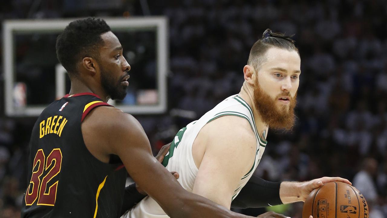 Aron Baynes had a message for his teammates.